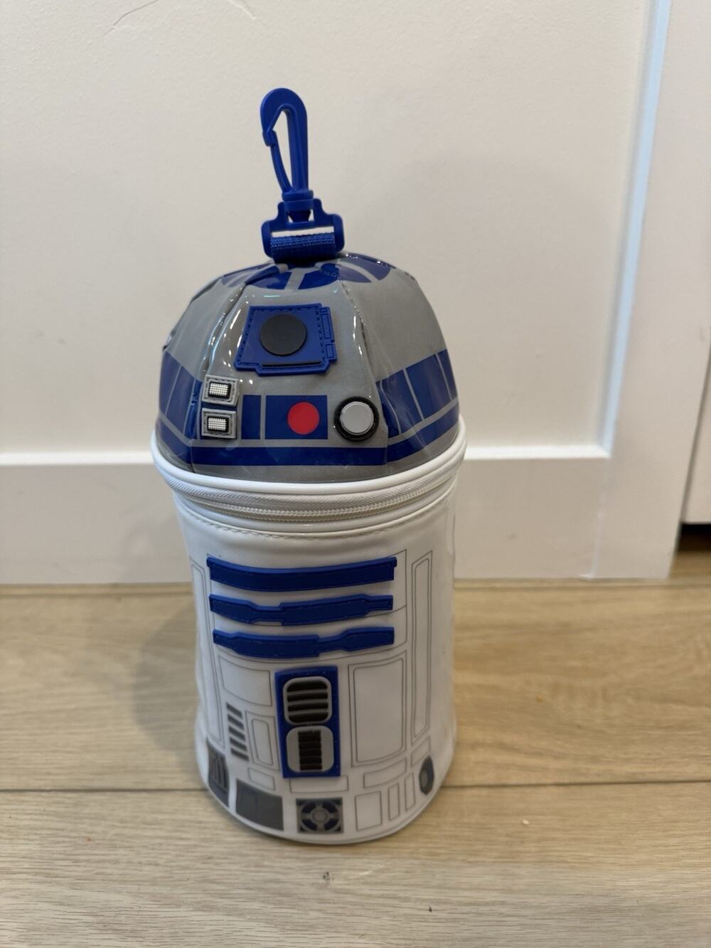 Star Wars R2D2 Walt Disney Insulated Lunch Box Tote Full Zip w/ Handle